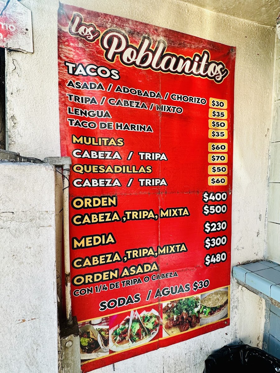 Tacos Los Poblanitos Menu - Image 4